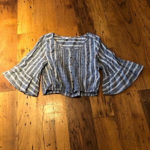 Free People Stripped  Top